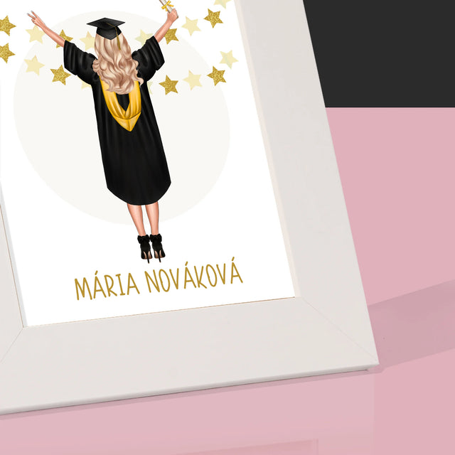 Tvorenie Postavy: Konečne Magister! - Rámček Na Fotografiu (Vertikálne)