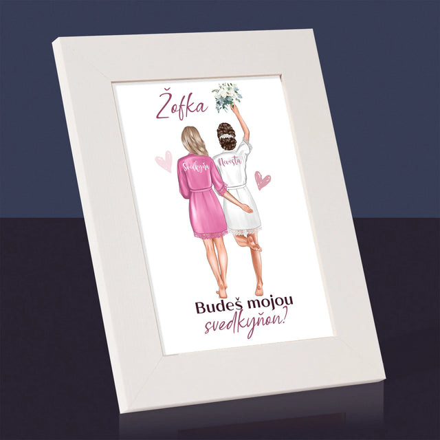 Tvorenie Postavy: Budeš Mojou Svedkyňou - Rámček Na Fotografiu (Vertikálne)