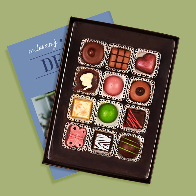 Fotokoláž: Milovaný Dedko - Pralinky