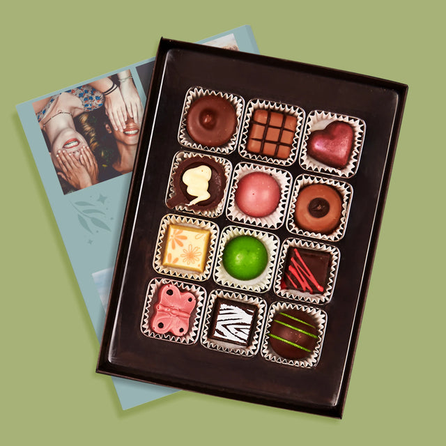 Fotokoláž: Najlepšie Kamarátky - Pralinky