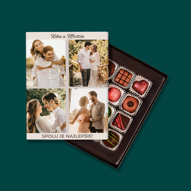 Fotokoláž: Spolu Je Najlepšie Koláž Z Fotiek - Pralinky