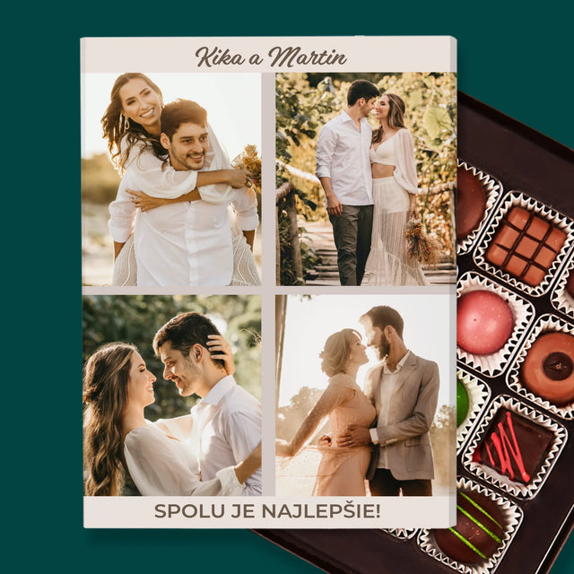 Fotokoláž: Spolu Je Najlepšie Koláž Z Fotiek - Pralinky