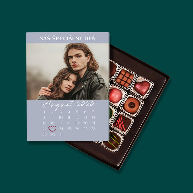 Fotografia A Podpis: Náš Špeciálny Deň - Pralinky