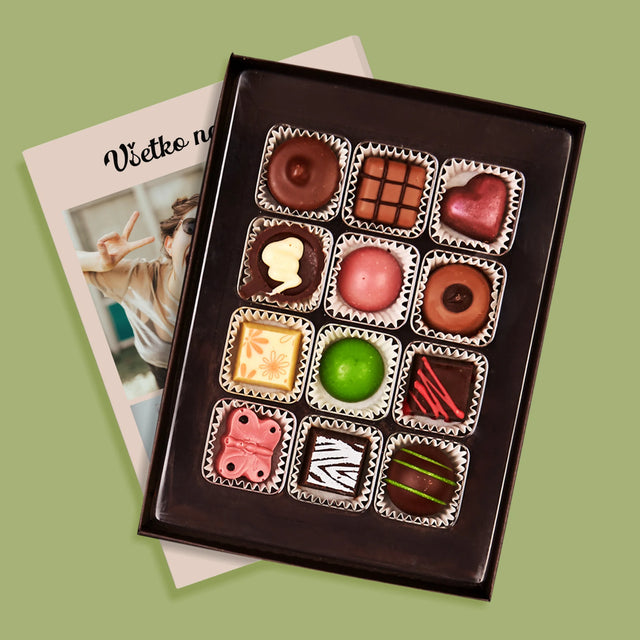 Fotokoláž: Narodeninová Koláž Z Fotografií - Pralinky