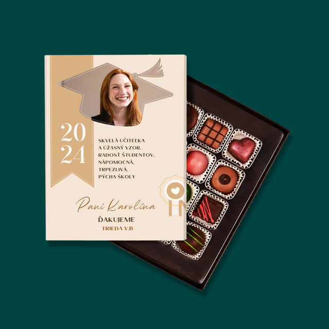 Fotografia A Podpis: Diplom Pre Učiteľa - Pralinky