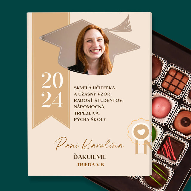 Fotografia A Podpis: Diplom Pre Učiteľa - Pralinky
