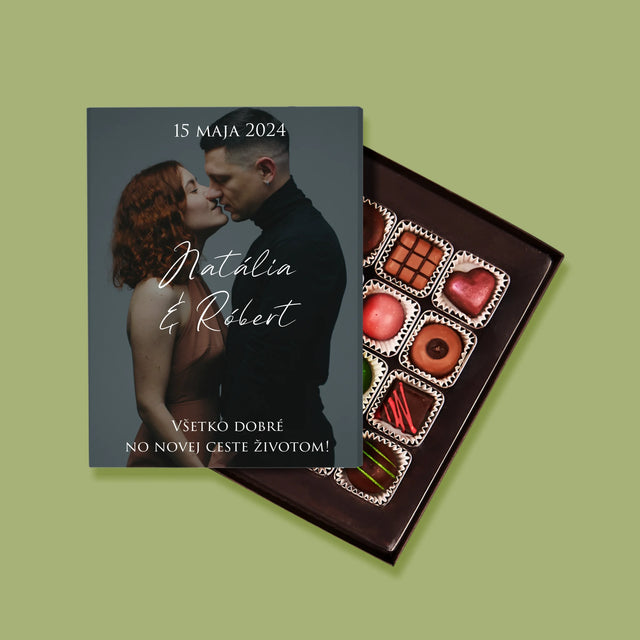 Fotografia A Podpis: Svadobná Fotografia Priania - Pralinky