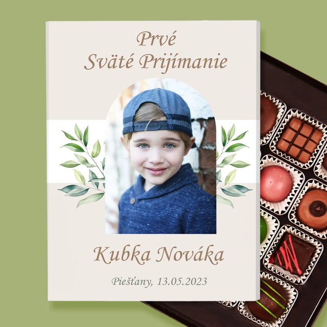 Fotografia A Podpis: Prvé Sväté Prijímanie Venovanie - Pralinky