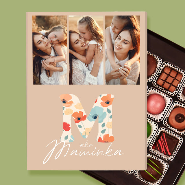 Fotokoláž: M Ako Maminka - Pralinky