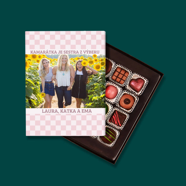Fotografia A Podpis: Kamarátka Je Sestra Z Výberu - Pralinky