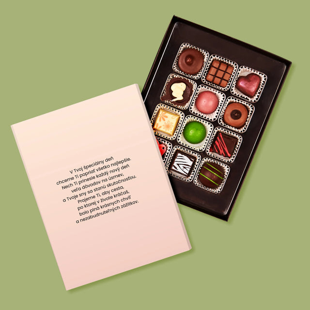 Fotografia A Podpis: Ľúbime Ťa Mami - Pralinky