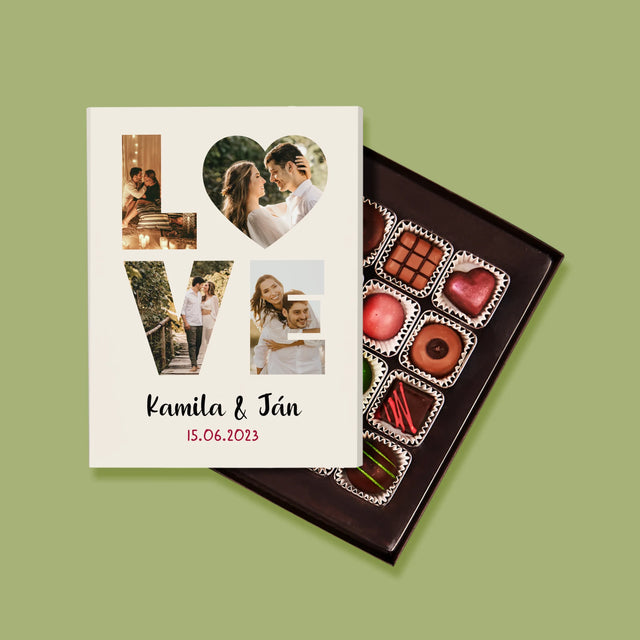 Slovo Z Fotografií: Love Z Tvojich Fotografií - Pralinky