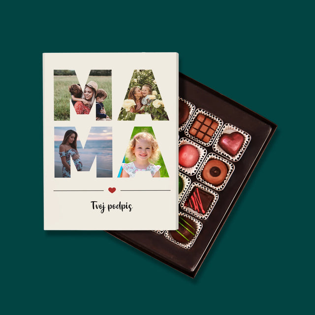 Slovo Z Fotografií: Mama Z Tvojich Fotografií - Pralinky