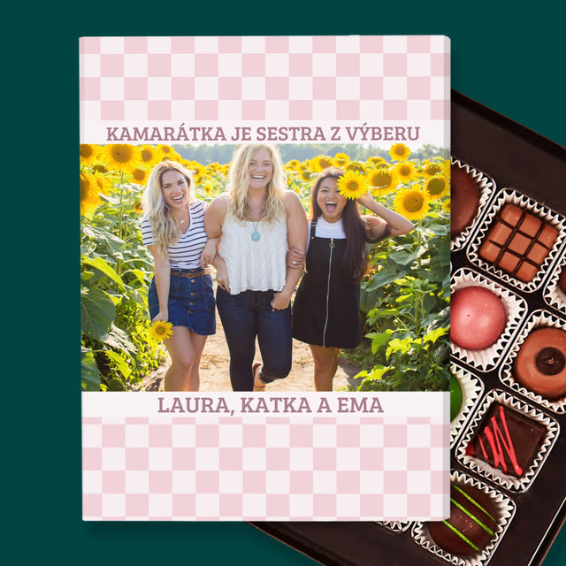 Fotografia A Podpis: Kamarátka Je Sestra Z Výberu - Pralinky
