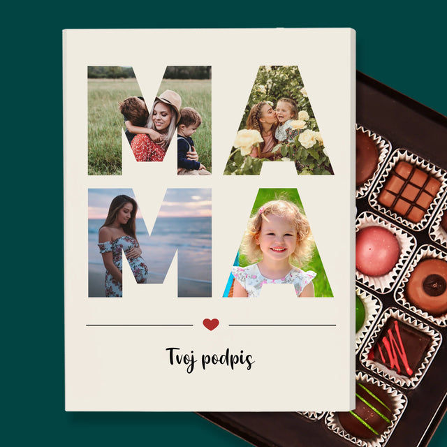 Slovo Z Fotografií: Mama Z Tvojich Fotografií - Pralinky