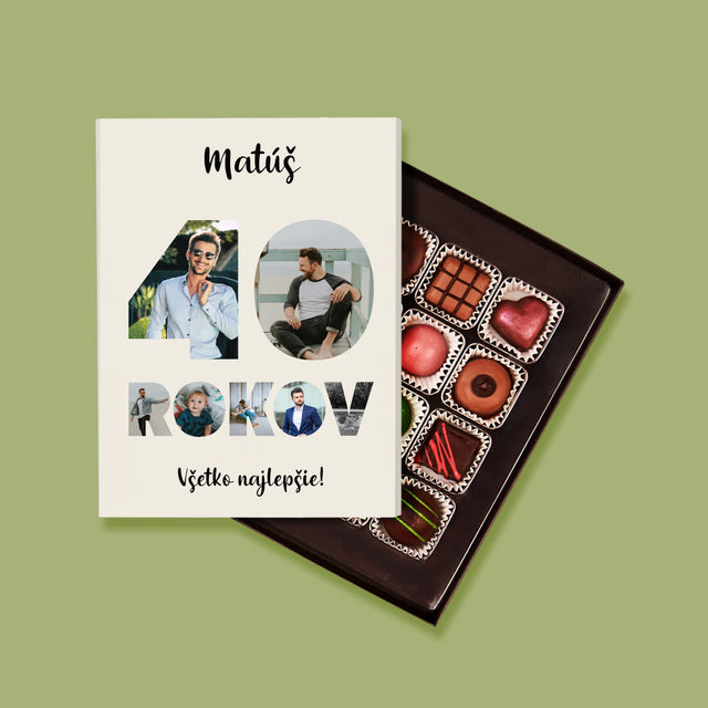 Slovo Z Fotografií: 40 Rokov Z Tvojich Fotografií - Pralinky