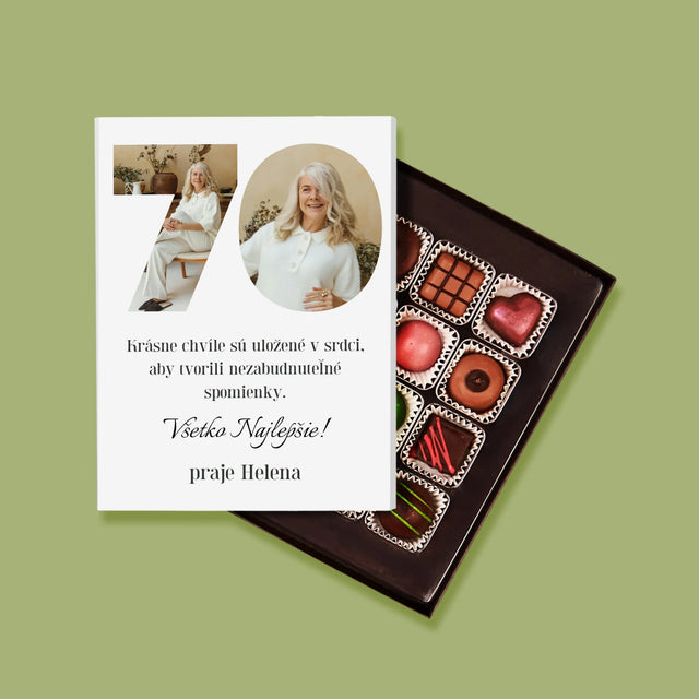 Slovo Z Fotografií: 70. Narodeniny - Pralinky
