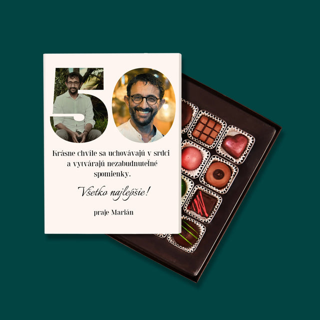 Slovo Z Fotografií: 50. Narodeniny - Pralinky