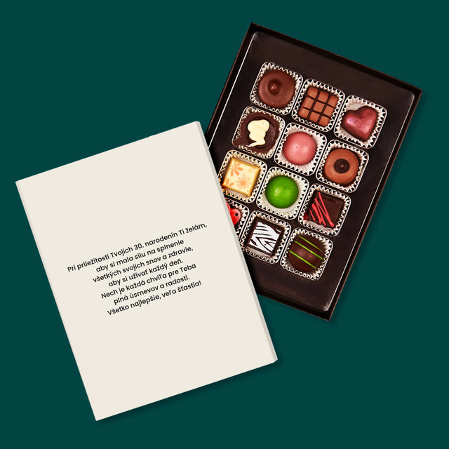 Slovo Z Fotografií: Všetko Najlepšie Z Tvojich Fotografií - Pralinky