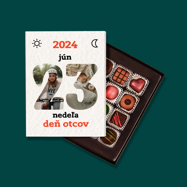 Slovo Z Fotografií: Deň Otcov List Kalendára - Pralinky