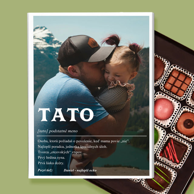 Fotografia A Podpis: Definícia Tato - Pralinky