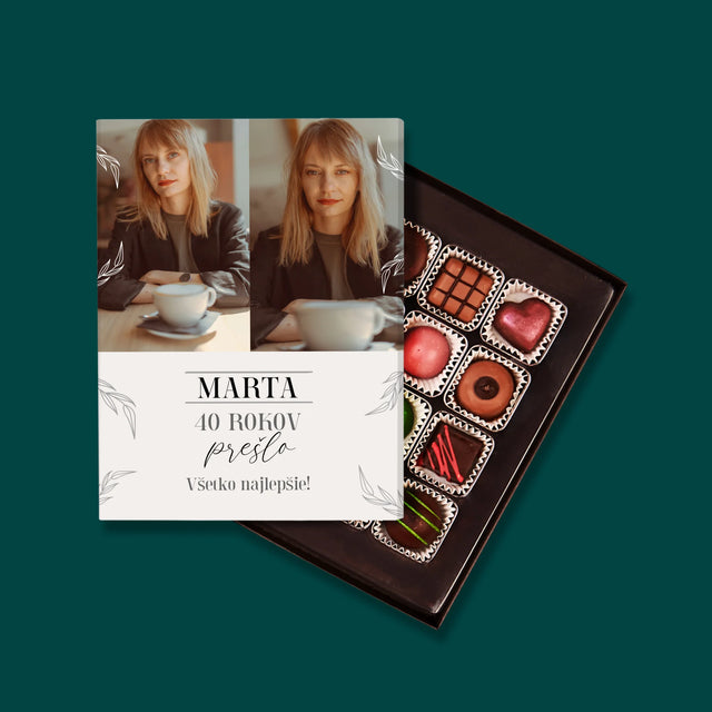 Fotokoláž: Prešlo 40 Rokov - Pralinky