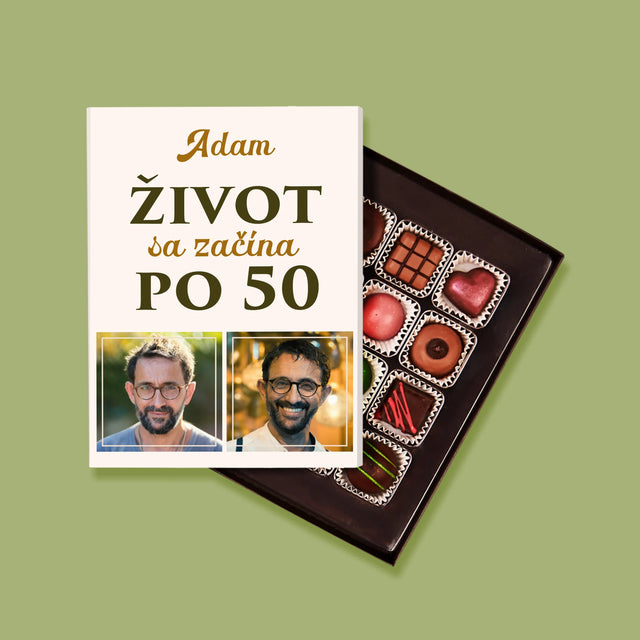 Fotokoláž: Život Sa Začína Po 50 - Pralinky