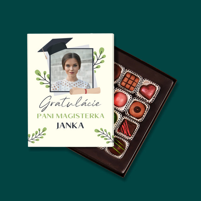 Fotografia A Podpis: Gratulácie Magisterka - Pralinky