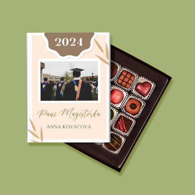 Fotokoláž: Pani Magisterka - Pralinky