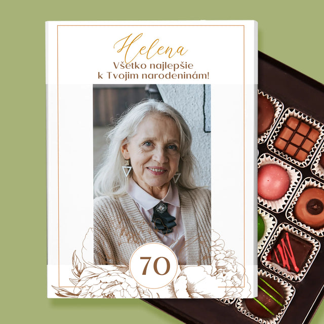 Fotografia A Podpis: 70. Narodeniny Pivonky - Pralinky