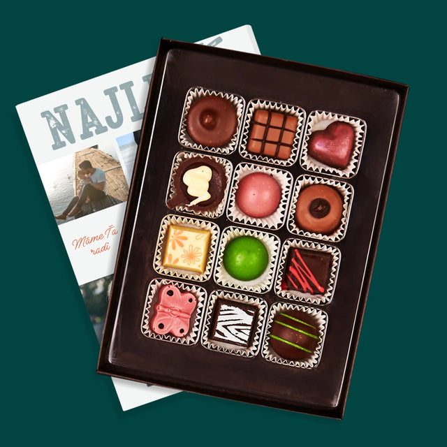 Fotokoláž: Najlepší Otec Na Svete Fotografie - Pralinky