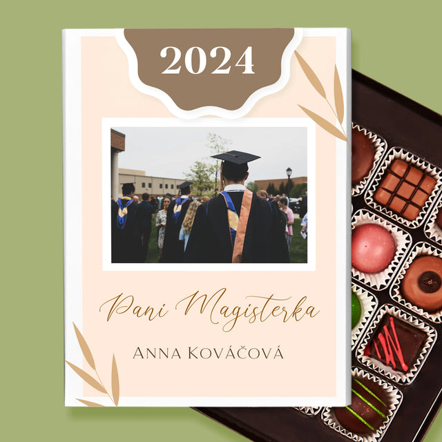 Fotokoláž: Pani Magisterka - Pralinky