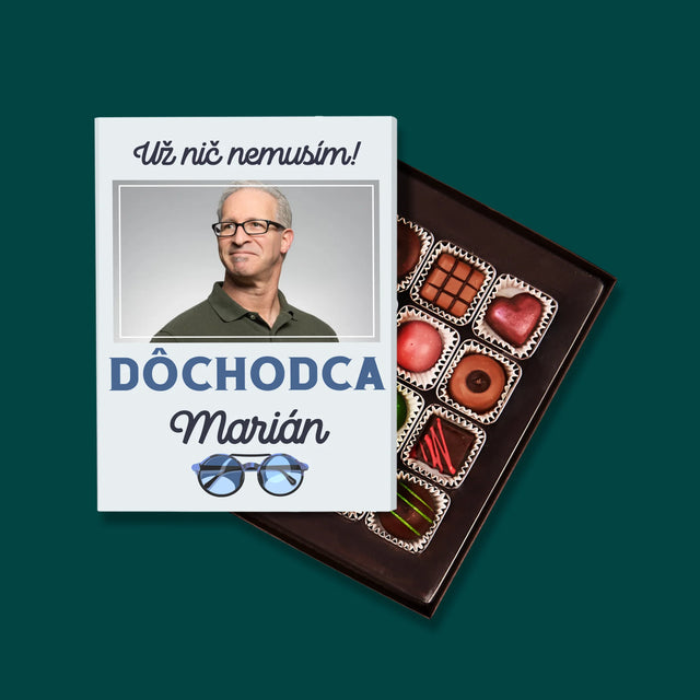 Fotografia A Podpis: Nič Nemusím! Dôchodca - Pralinky