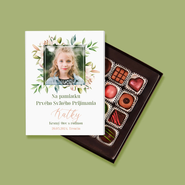 Fotografia A Podpis: Na Pamiatku 1. Sv Prijímania - Pralinky