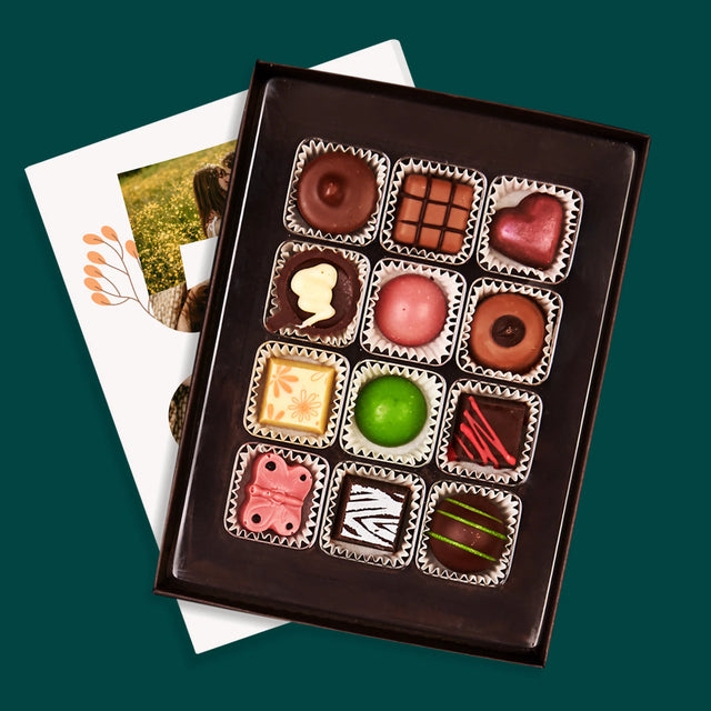 Fotokoláž: 5. Výročie - Pralinky