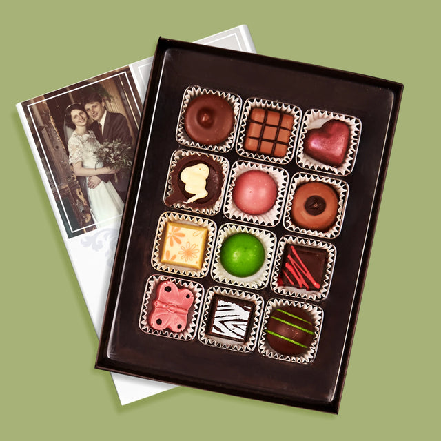 Fotokoláž: 25 Rokov Spolu - Pralinky