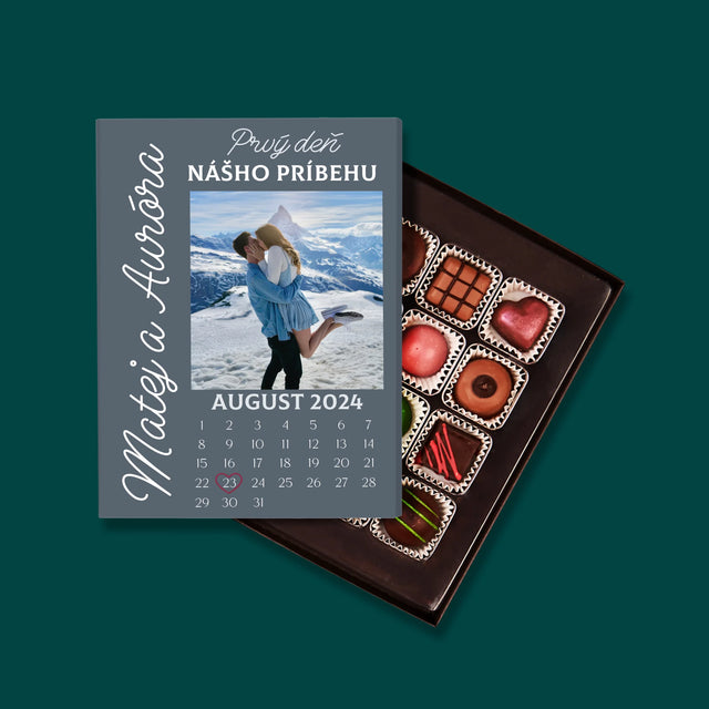 Fotografia A Podpis: Prvý Deň Nášho Príbehu - Pralinky