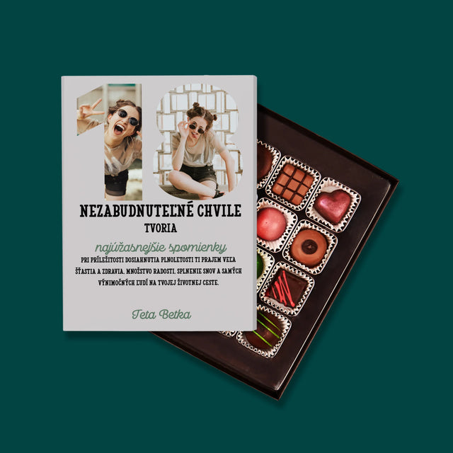 Slovo Z Fotografií: 18. Narodeniny - Pralinky