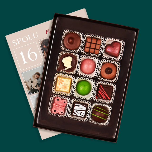 Fotokoláž: Spolu Navždy! - Pralinky