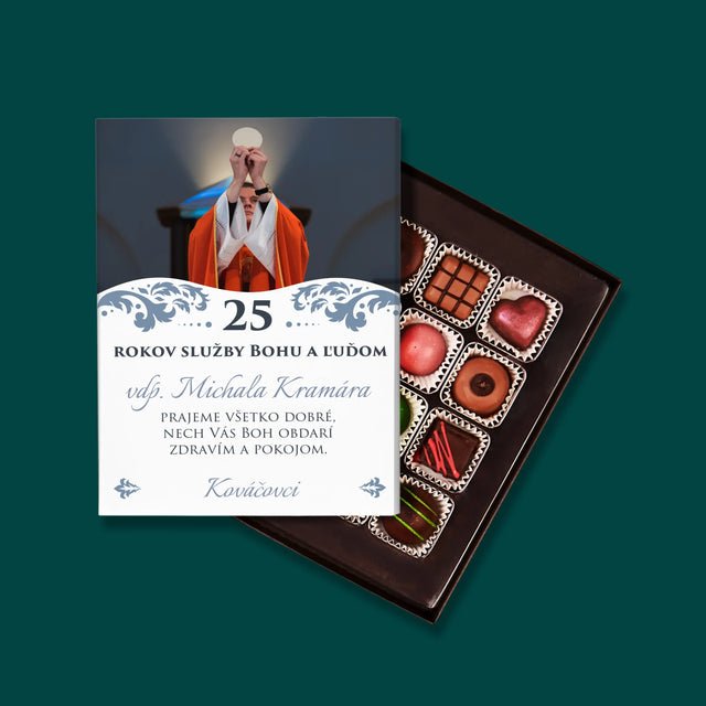 Fotografia A Podpis: Jubileum Služby Bohu A Ľuďom - Pralinky