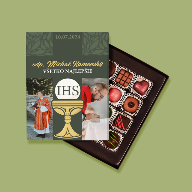 Fotokoláž: Všetko Najlepšie Kríž - Pralinky