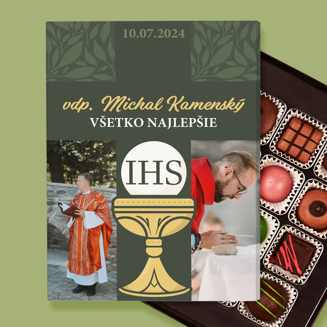 Fotokoláž: Všetko Najlepšie Kríž - Pralinky