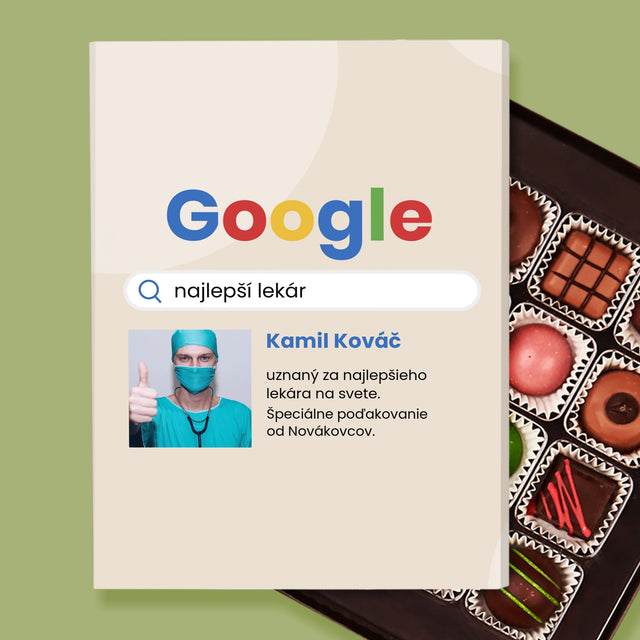 Fotografia A Podpis: Najlepší Lekár Výsledok Google - Pralinky