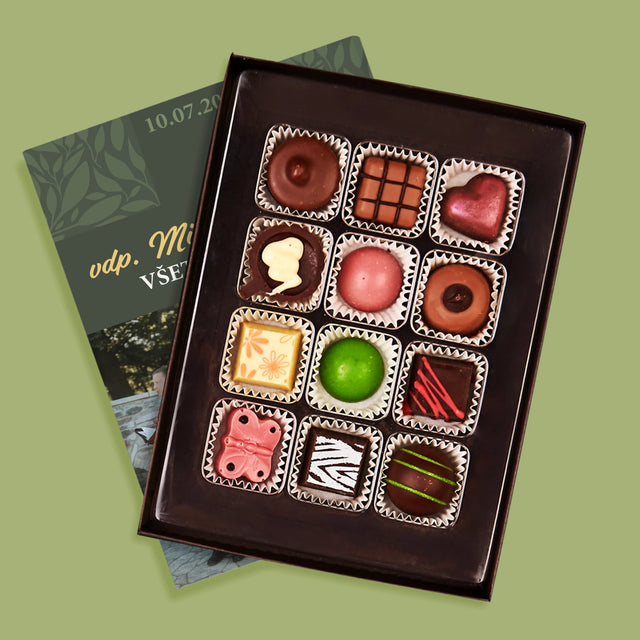 Fotokoláž: Všetko Najlepšie Kríž - Pralinky