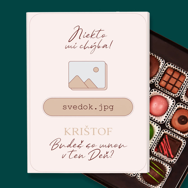 Meno A Podpis: Niekto Mi Chýba Svedok - Pralinky