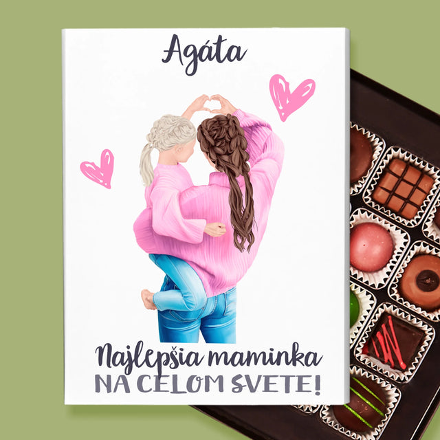 Tvorenie Postavy: Najlepšia Maminka Na Svete - Pralinky