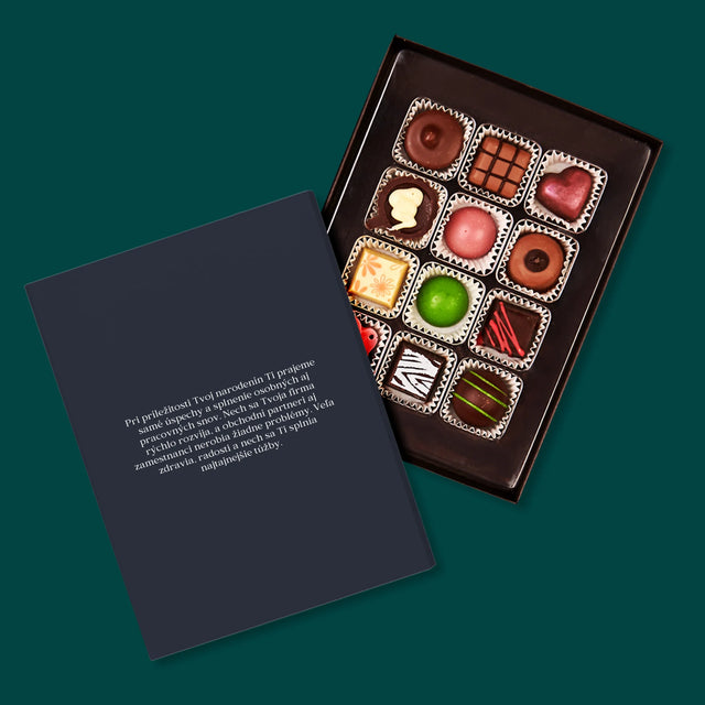 Fotokoláž: Najlepší Šéf - Pralinky