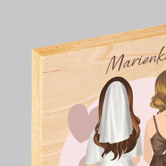 Tvorenie Postavy: Svedkyňa - Tlač Na Drevo (Vertikálne)