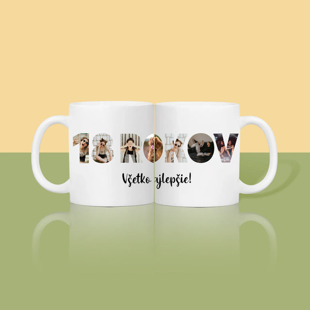 Slovo Z Fotografií: 18 Rokov Z Tvojich Fotografií - Hrnček