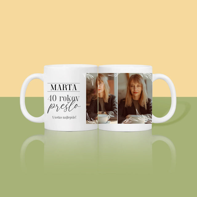 Fotokoláž: Prešlo 40 Rokov - Hrnček
